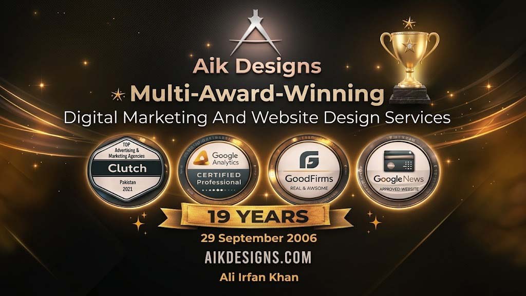 Aik Designs Multi Award Winning Digital Marketing & Web Design Services
