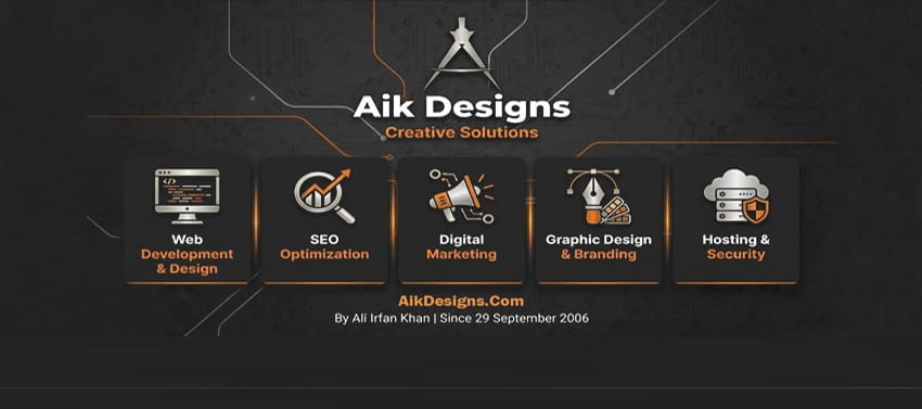 Aik Designs Professional Services In Pakistan